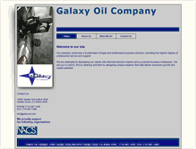 Tablet Screenshot of galaxyoil.com